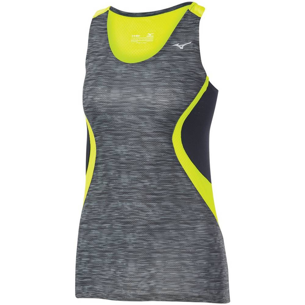 Mizuno Women's Aero Running Running Tank Top Black (421658-IFE)